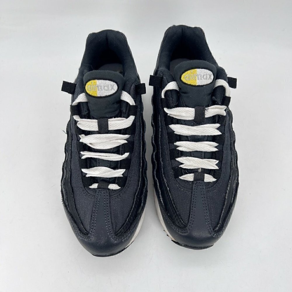 Nike Boys Air Max 95 905348-028 Low Top Black Athletic Sneaker Shoes Size 4.5 - Picture 4 of 12